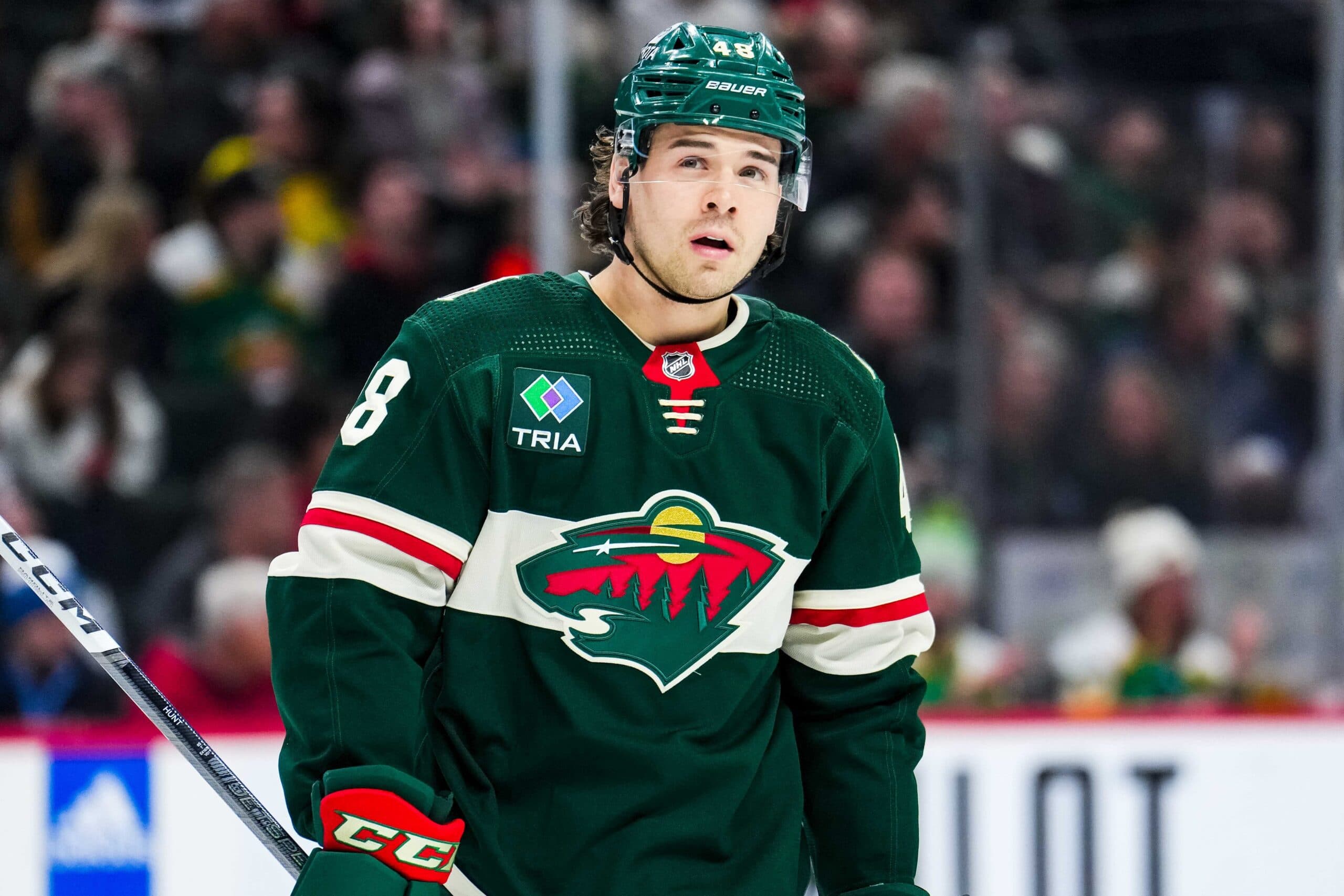 Wild re-sign Daemon Hunt to one-year contract