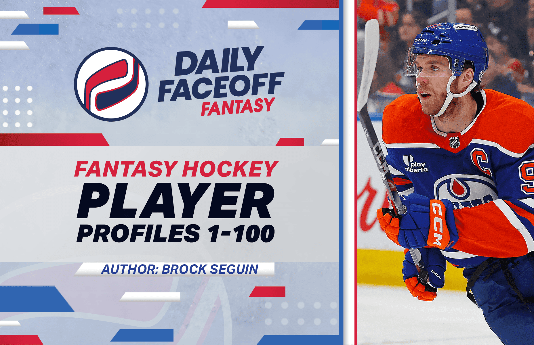 Brock Seguin’s Fantasy Hockey Player Profiles 1-100 (2026-27)