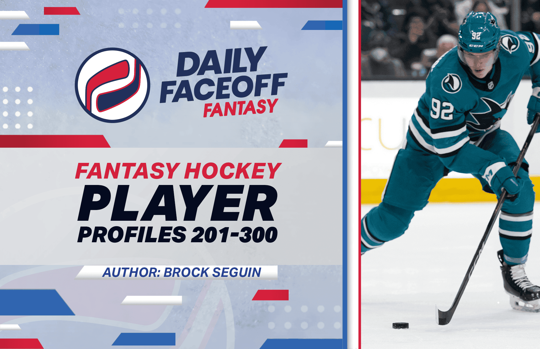 Brock Seguin’s Fantasy Hockey Player Profiles 201-300 (2026-27)