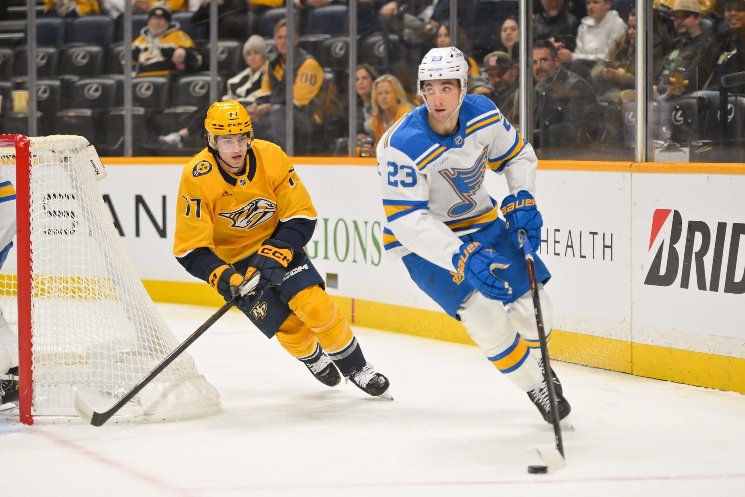 Blues place Logan Mailloux, Tyler Tucker on injured reserve
