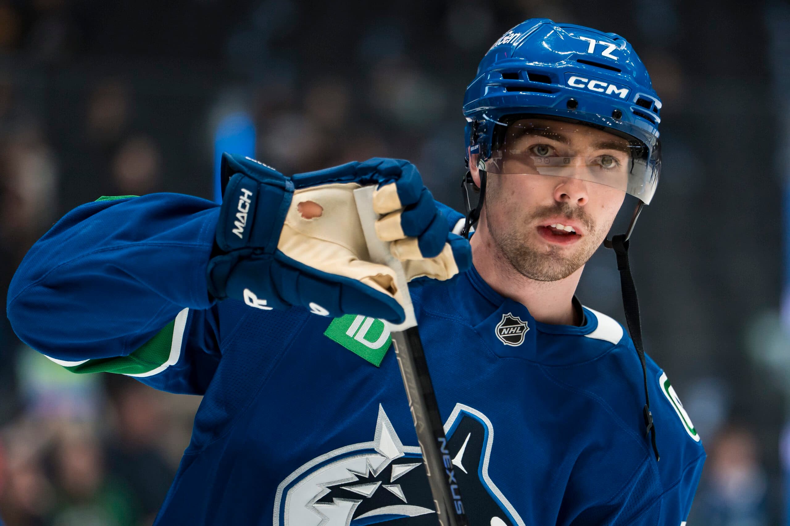 Chytil appeared in just 12 games for Vancouver last season due to injuries.
