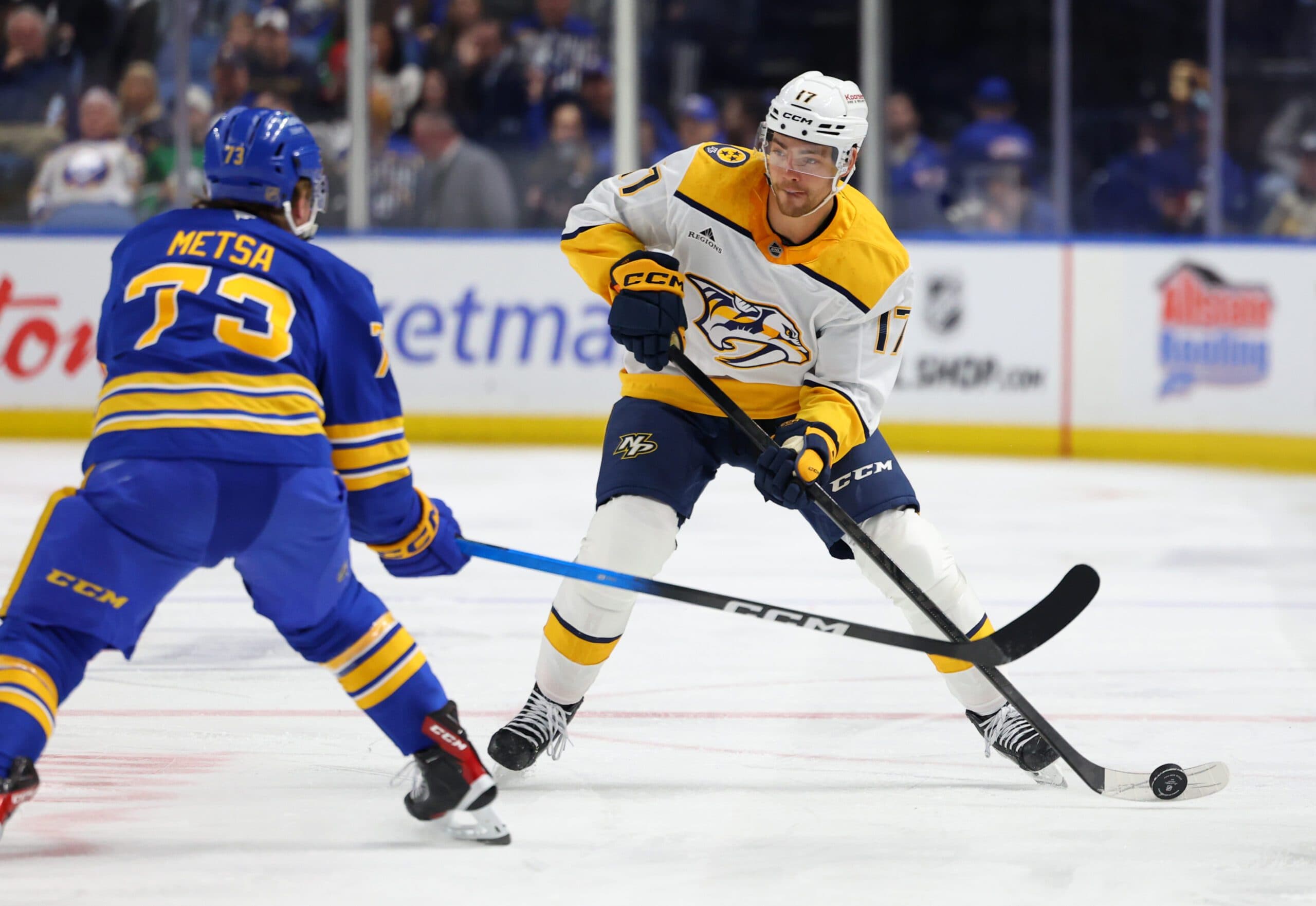Tyson Jost to attend Predators training camp on PTO