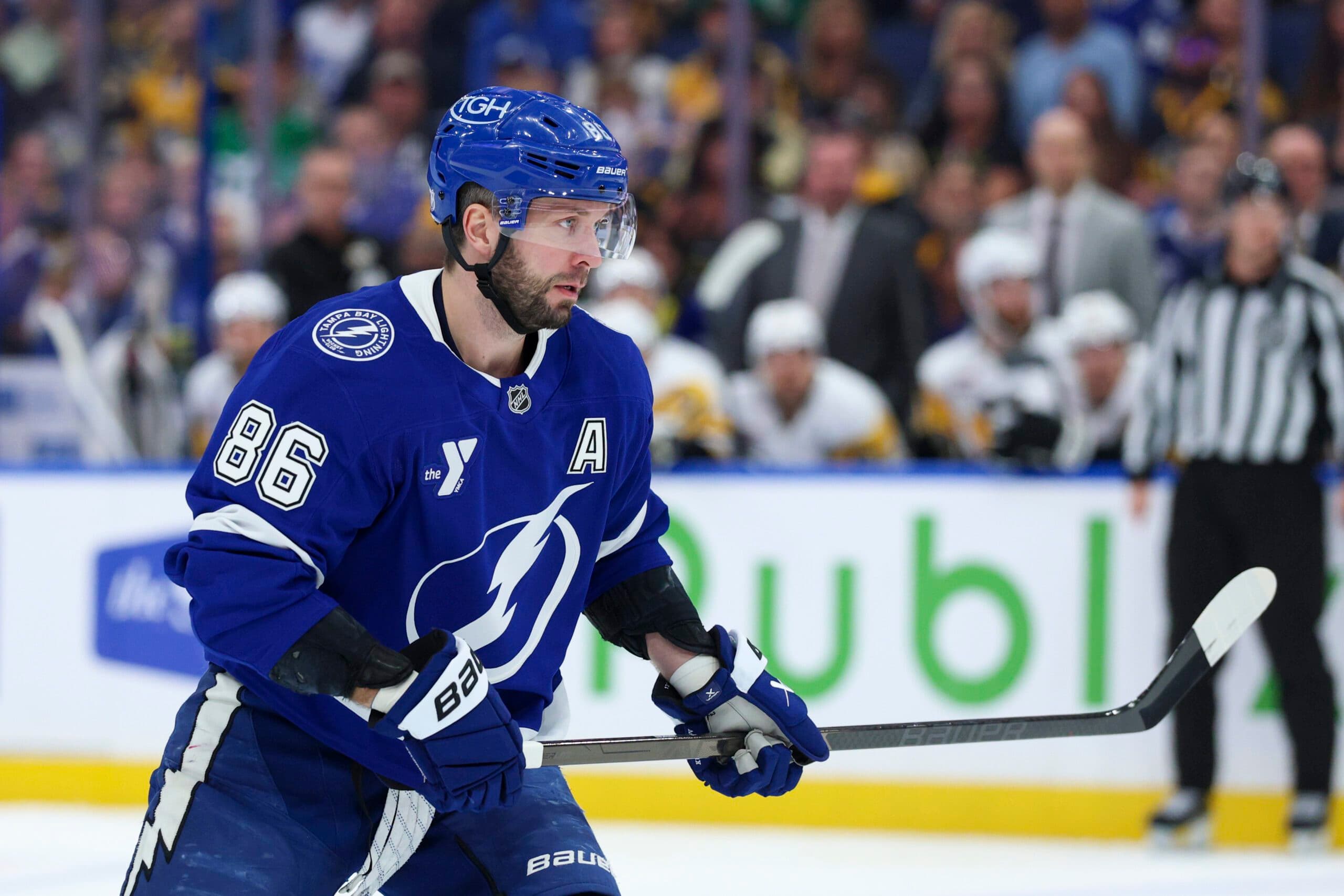 Tampa Bay Lightning right winger Nikita Kucherov