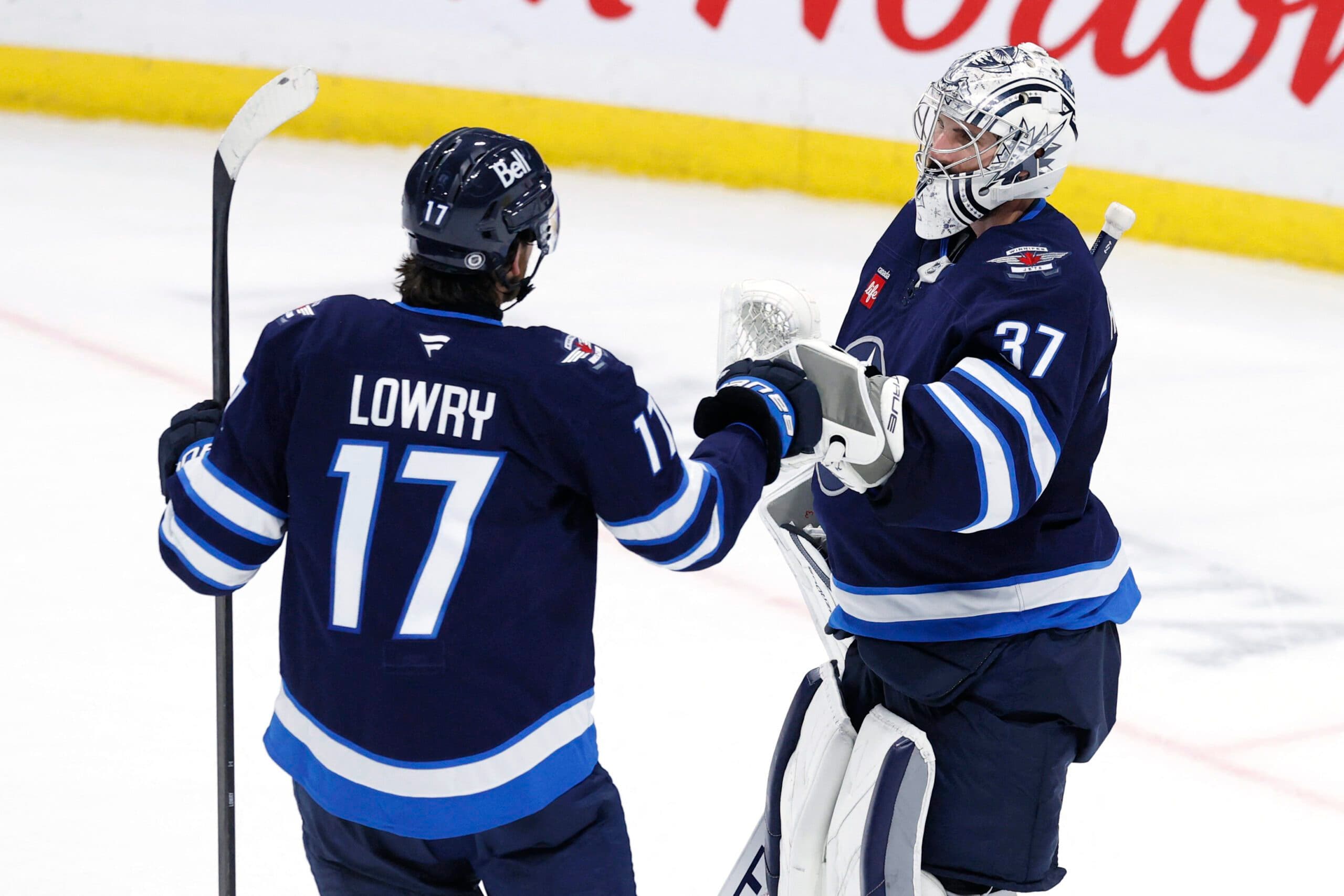 ‘There’s gonna have to be conversations’: Jets captain Lowry on potential Hellebuyck return