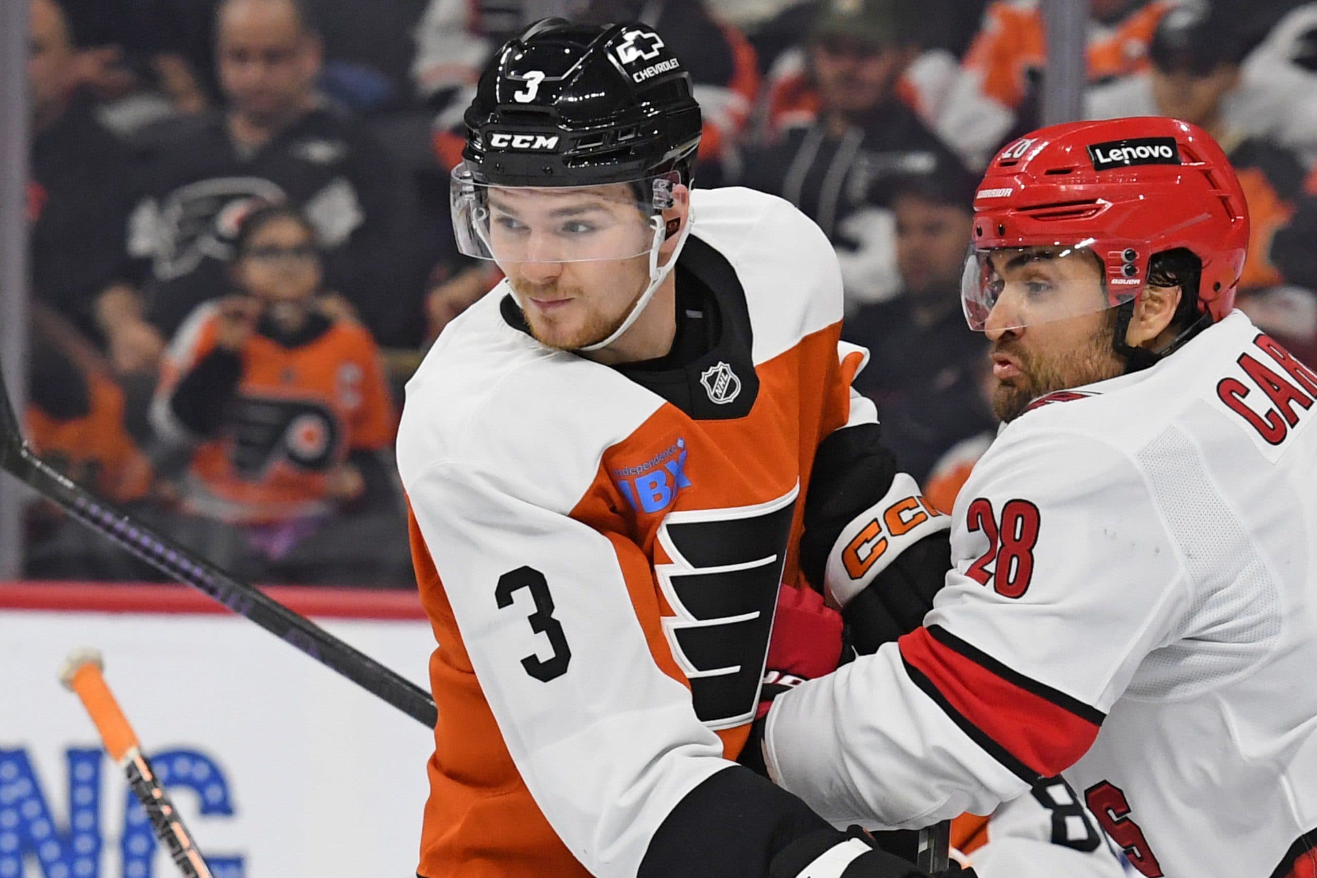 Flyers place Helge Grans on waivers