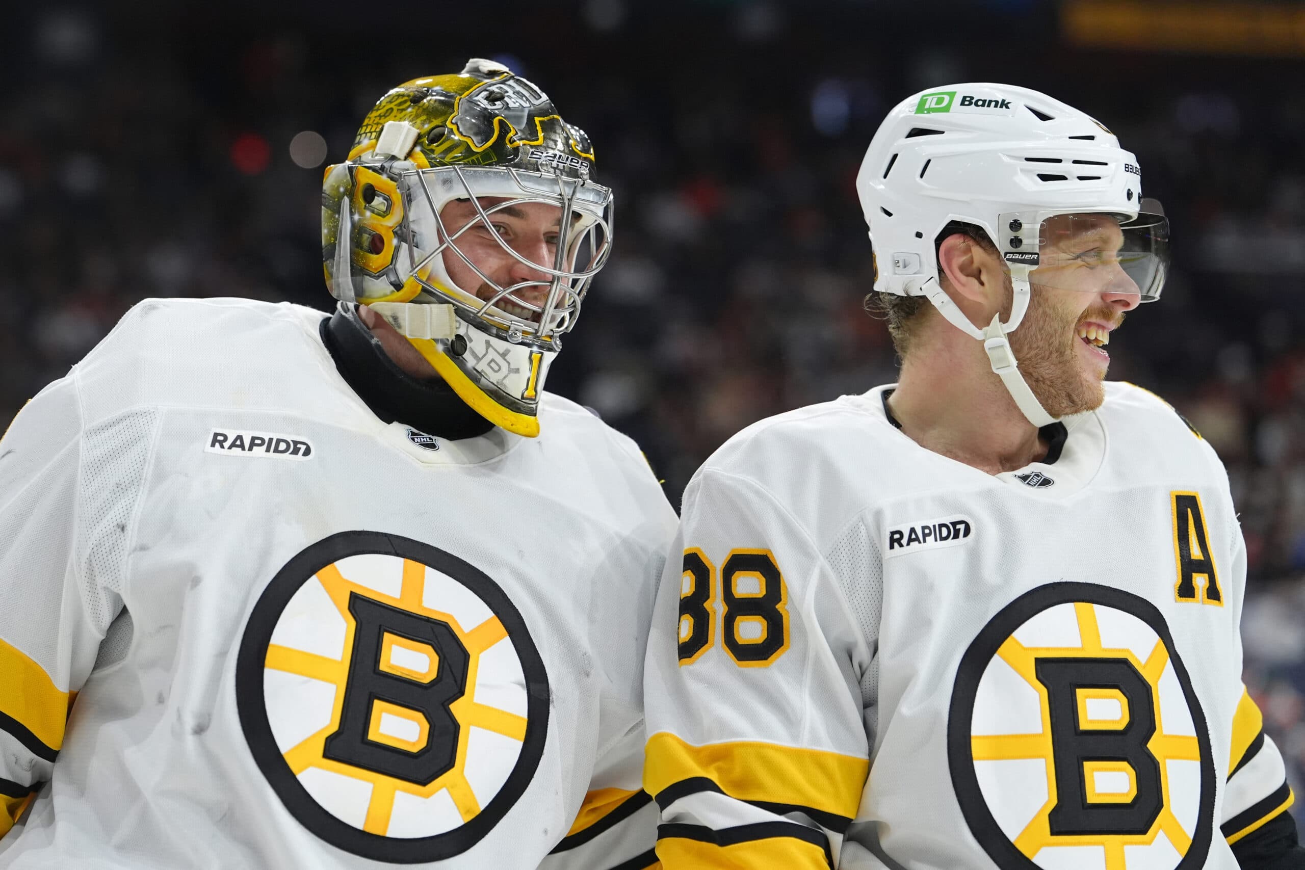 NHL power rankings: Swayman, Pastrnak elevate Bruins into the top 10