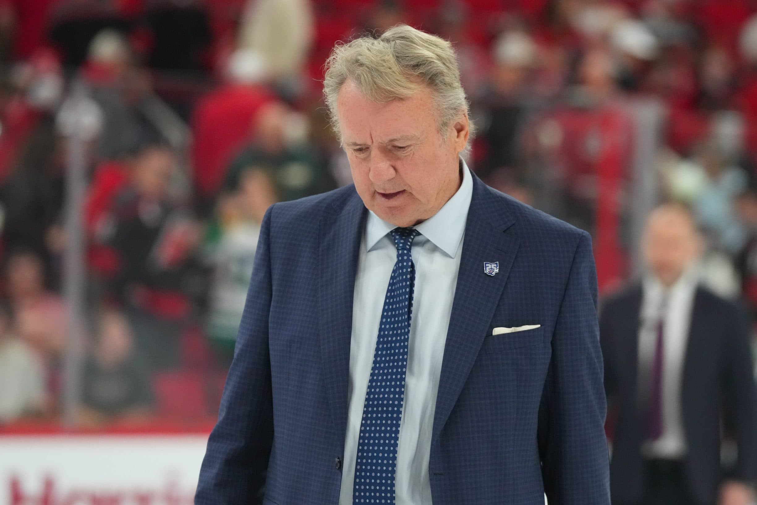 Columbus Blue Jackets head coach Rick Bowness