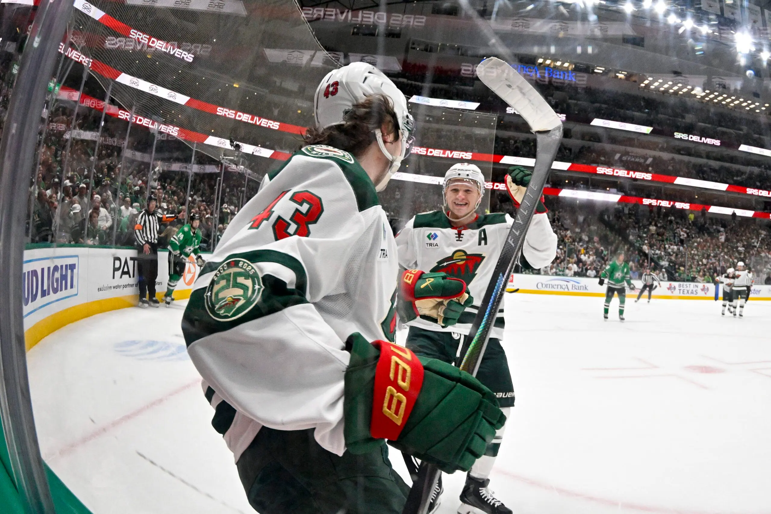 Kaprizov, Hughes leading the charge for the Wild