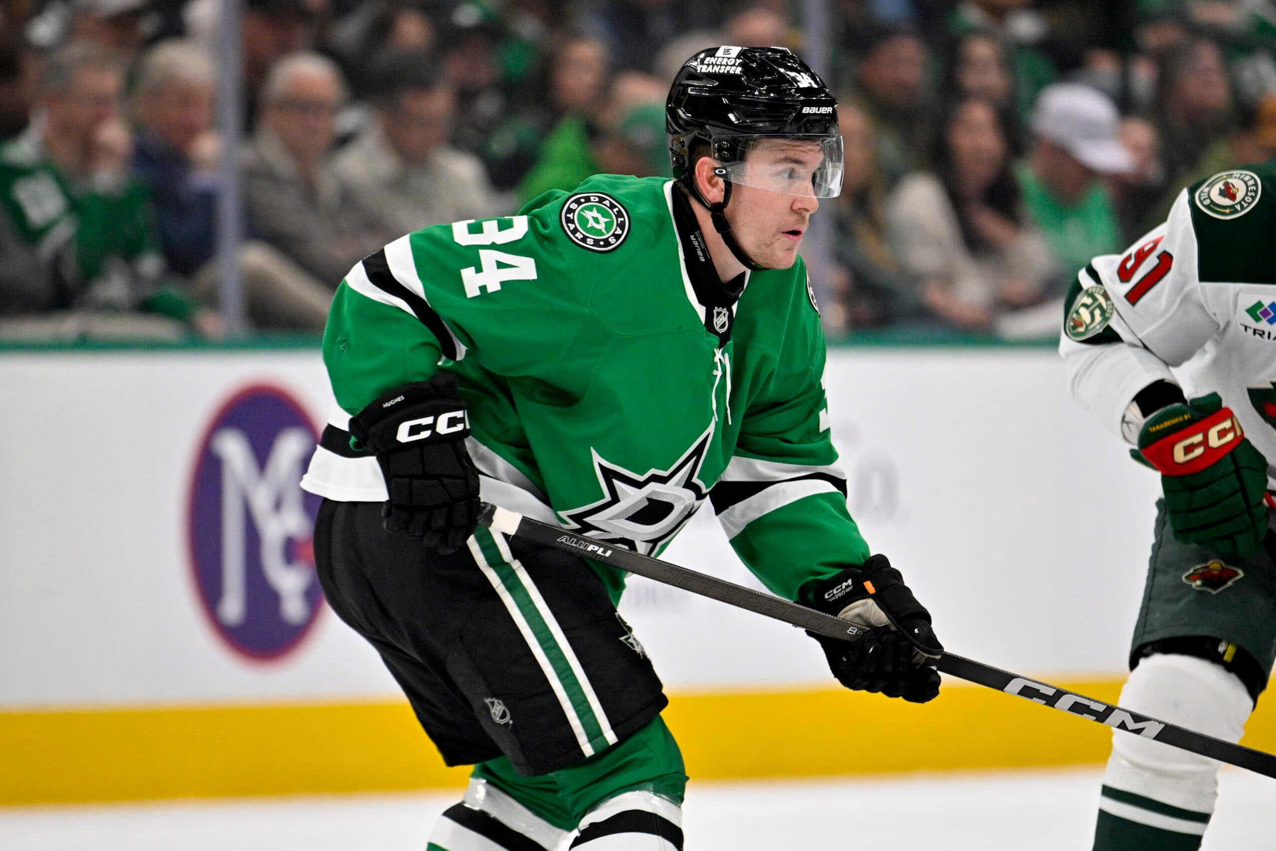 Hughes has yet to play this season after suffering an upper-body injury in preseason.