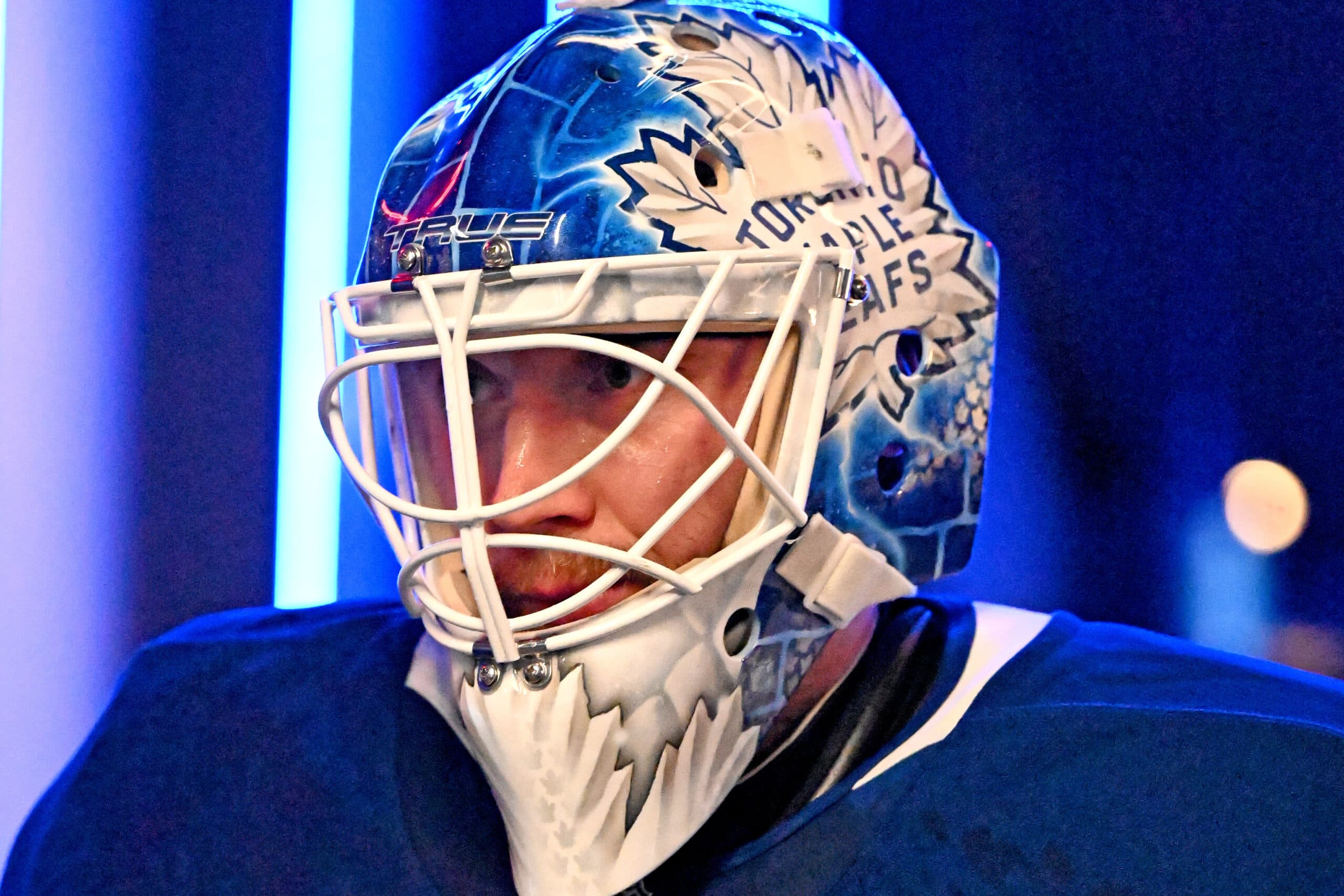Bobrovsky stepped onto the ice first in McKenna's NHL debut.