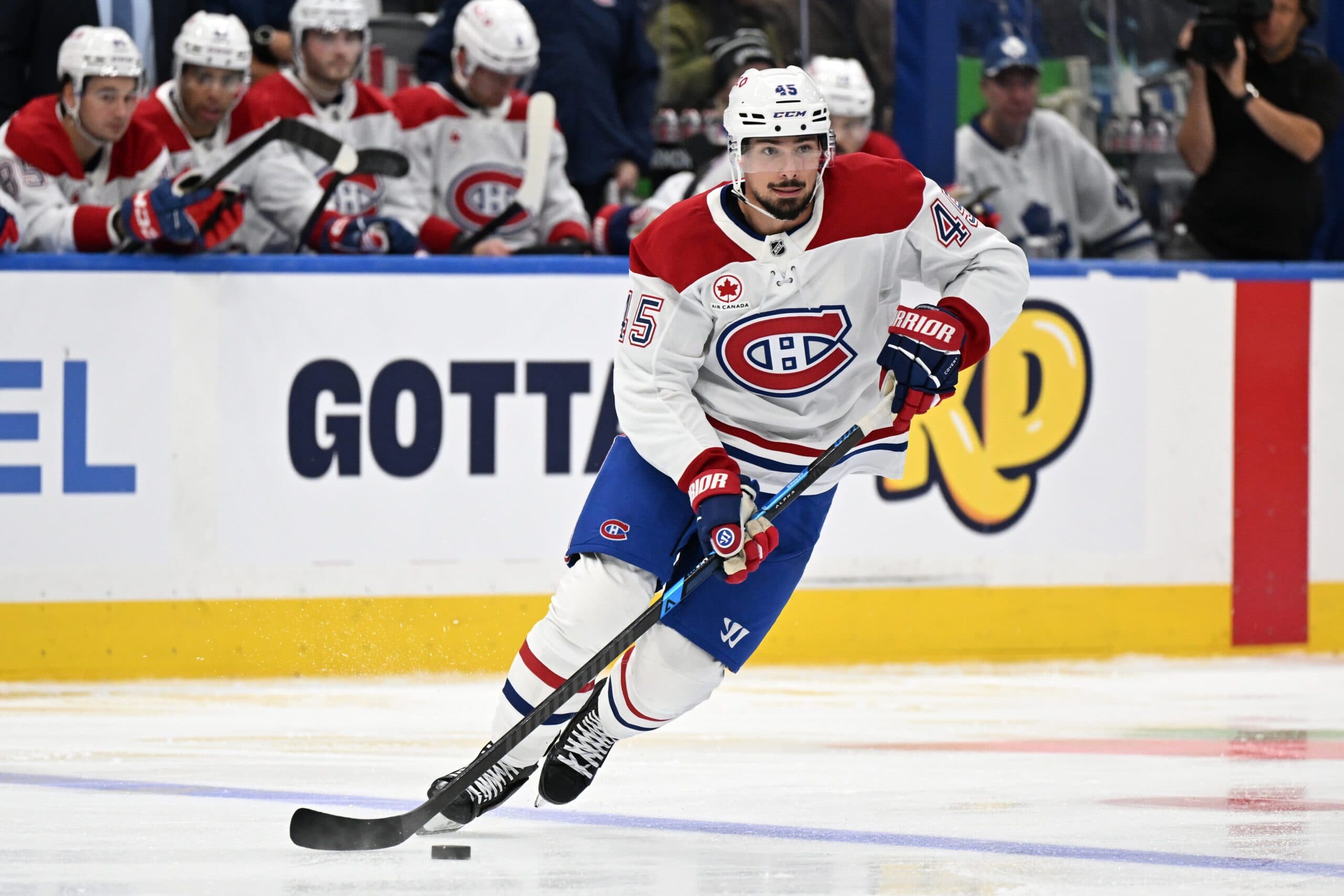 The injury occured when Carrier was thrown into the boards by Pittsburgh forward Egor Chinakhov.