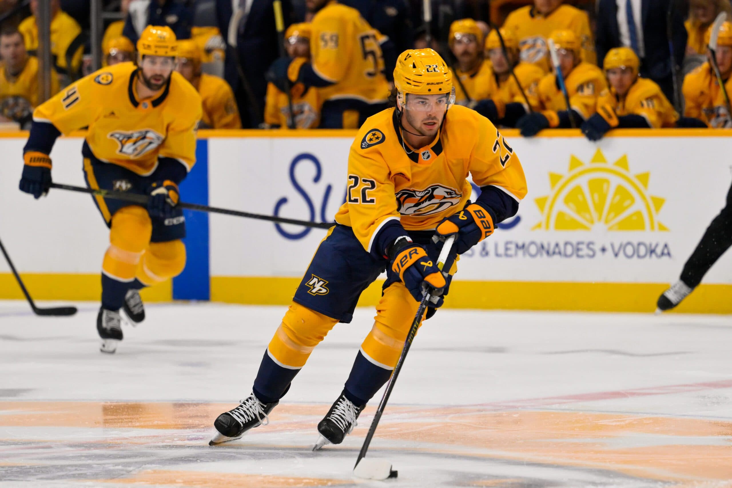 Neither player was able to complete Thursday's 5-2 win over the Montreal Canadiens.