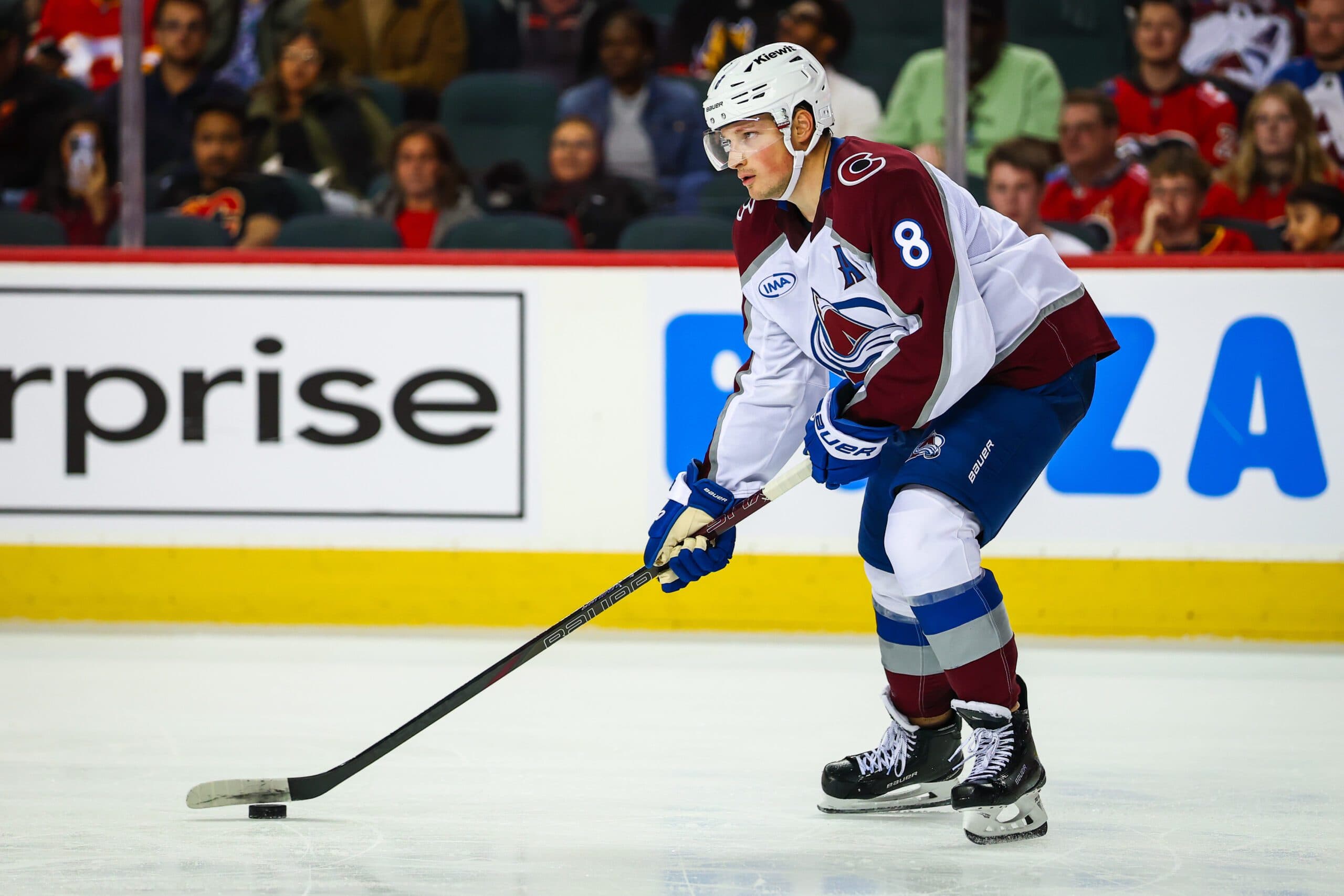 Makar has three goals and four assists in five games played this season.