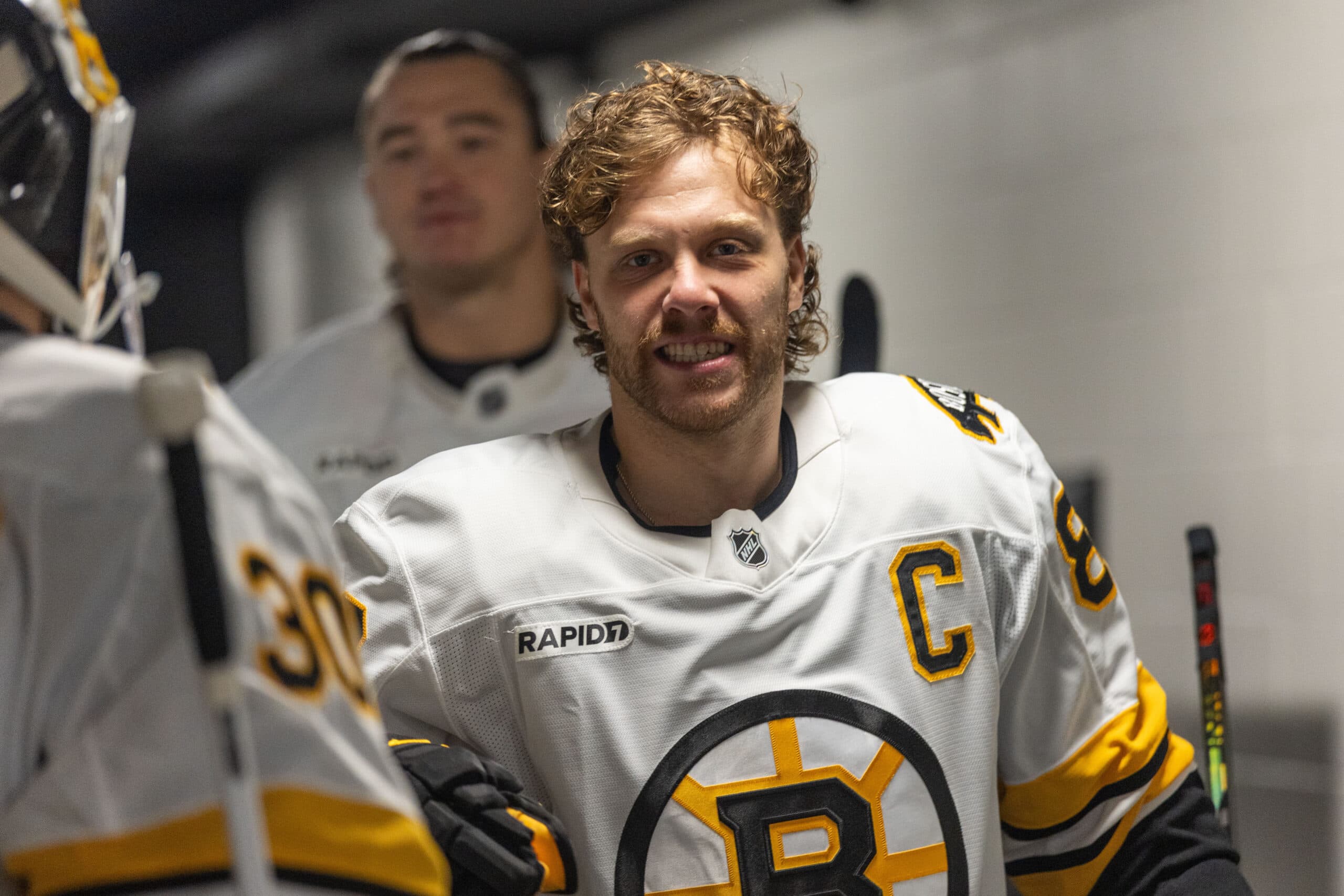 Boston Bruins right winger David Pastrnak