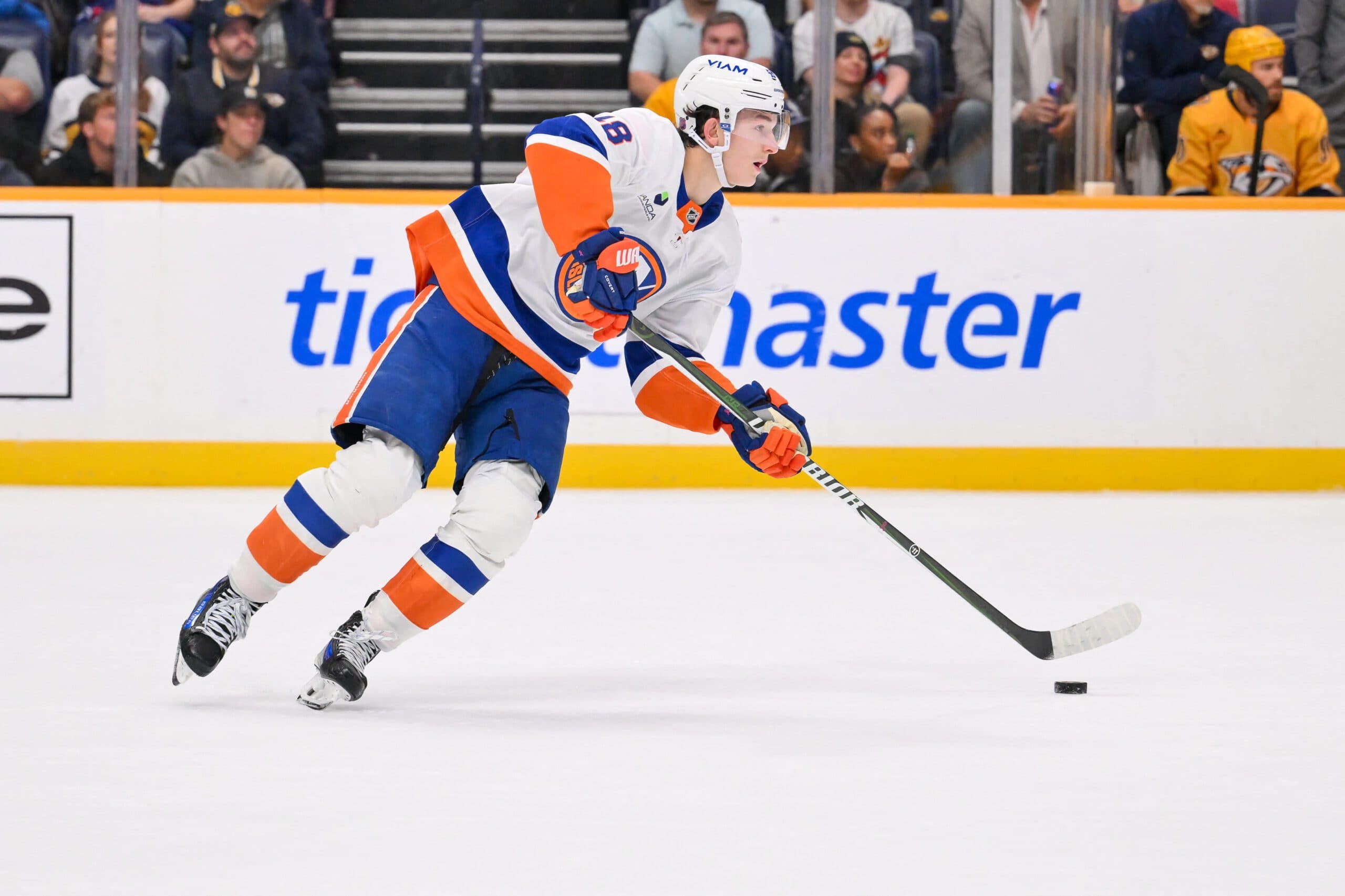 The 19-year-old defenseman finished the game with over 32 minutes of ice time.