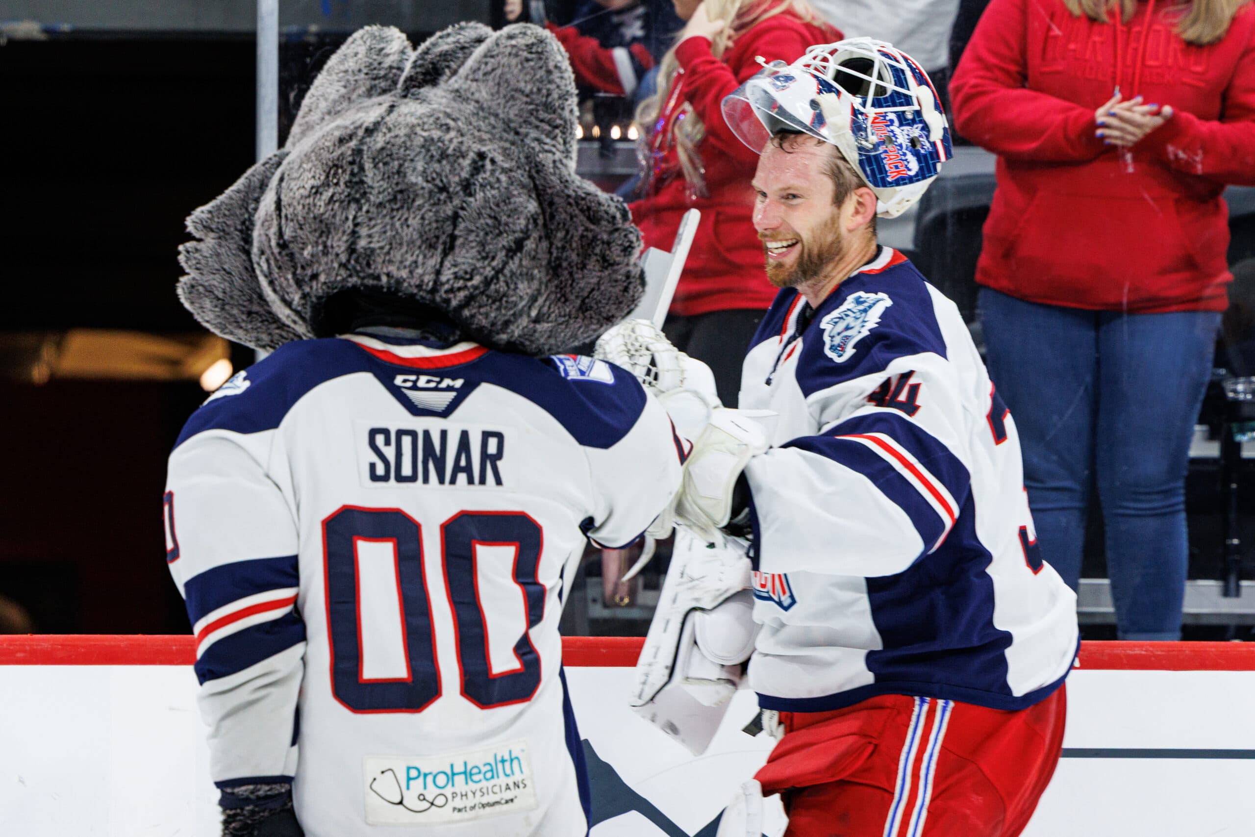Hartford Wolf Pack goaltender James Reimer