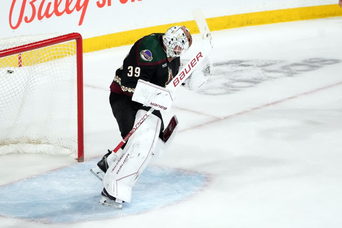 Arizona Coyotes goaltender Connor Ingram sets NHL record for most saves ...