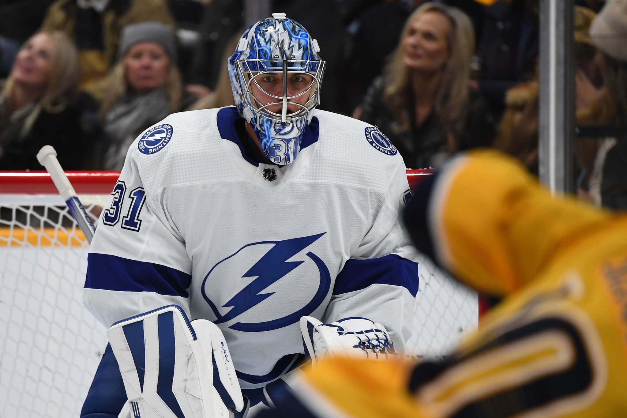 Lightning goaltender Jonas Johansson day-to-day with lower-body injury Lightning goaltender Jonas Johansson day-to-day with lower-body injury