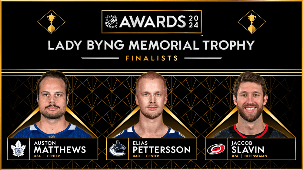 Matthews Pettersson Slavin Named Lady Byng Trophy Finalists matthews-pettersson-slavin-named-lady-byng-trophy-finalists
