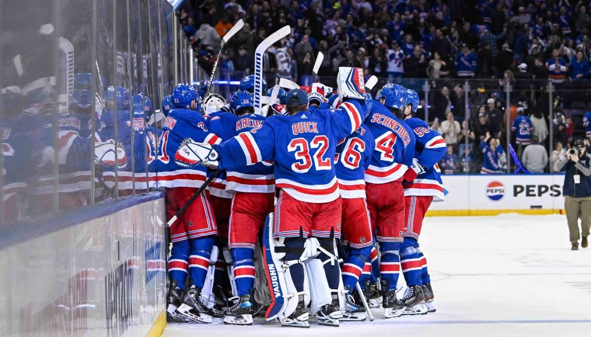 New York Rangers Clinch President’s Trophy for Best NHL Regular Season Record