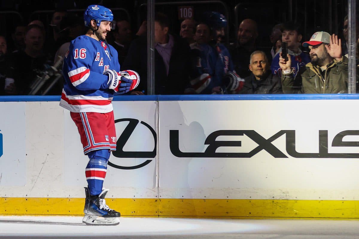 Rangers place Vincent Trocheck on LTIR with upper-body injury