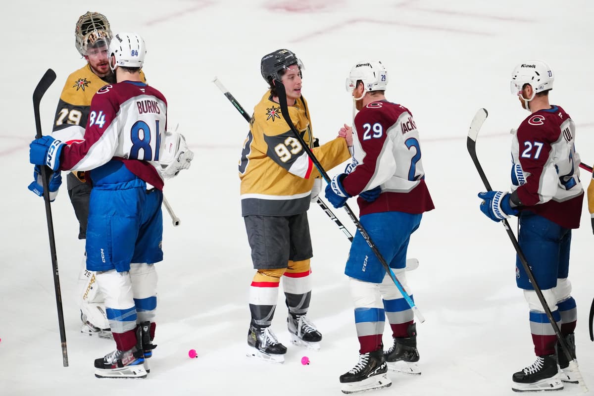 Carter Hart and Nathan MacKinnon and Vegas Golden Knights — Vegas's Defensive Wall Dismantled Colorado's Top Offense—Here's What That Means for the Finals